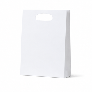 Paper Dcut White Kraft Bag - Small - 200/Ctn