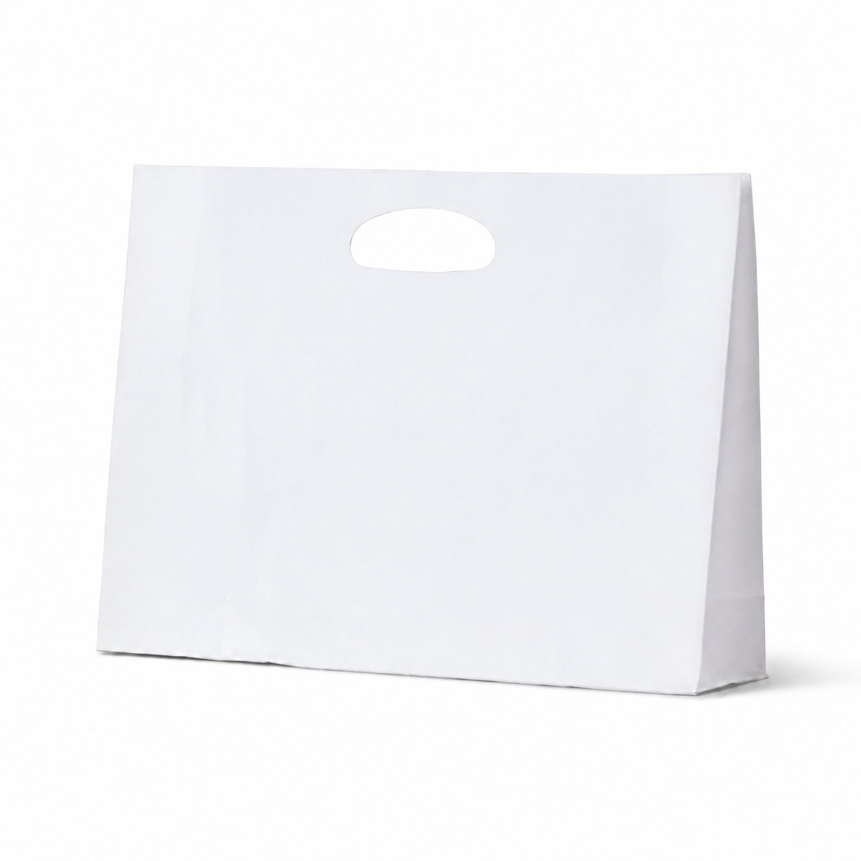 Paper Dcut White Kraft Bag - Small BTQ - 100/Ctn