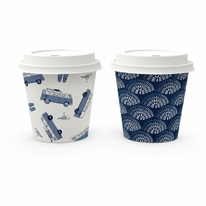 8oz (295ml) NaturalPak Single Wall Trend Cup