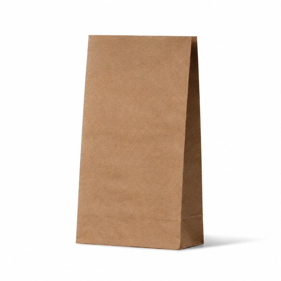 Flat Bottom Medium Paper Bag