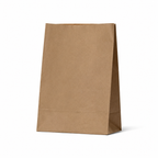 Flat Bottom Supermarket Large Paper Bag