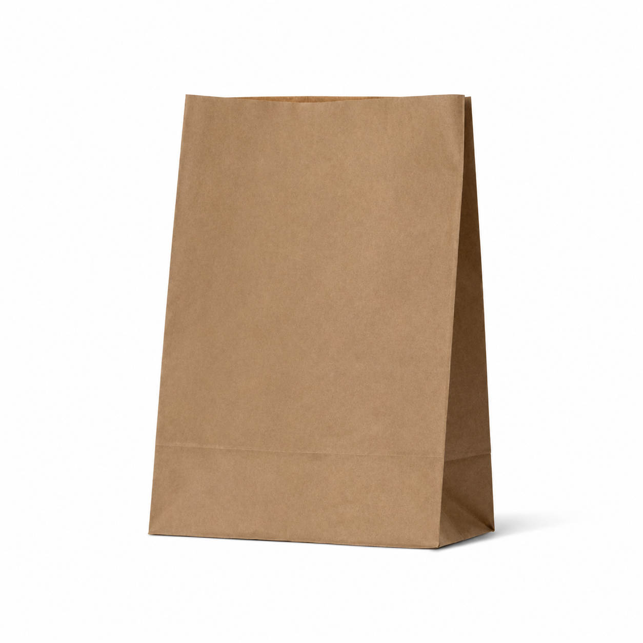 Flat Bottom Supermarket Large Paper Bag