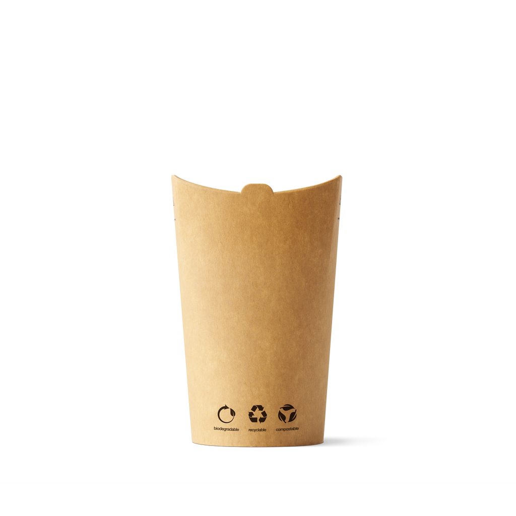 12oz Brown Kraft The Good Cup - 1000/Ctn