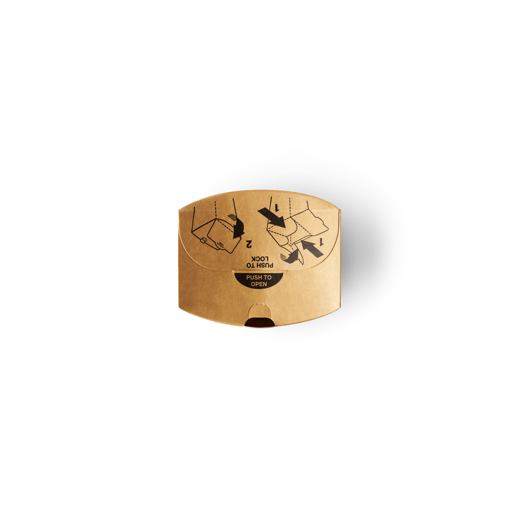 12oz Brown Kraft The Good Cup - 1000/Ctn