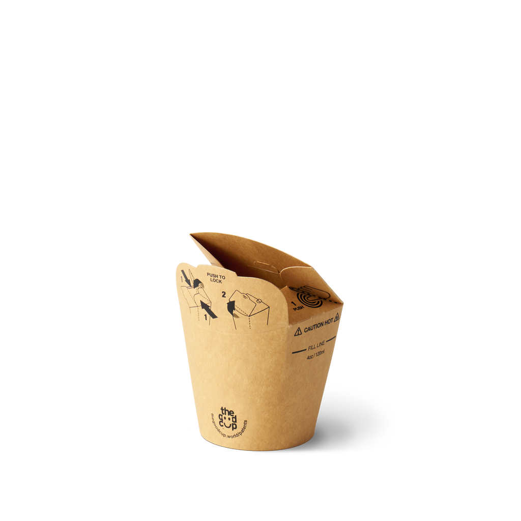 4oz Brown Kraft The Good Cup - 1000/Ctn
