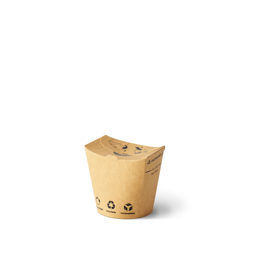 4oz Brown Kraft The Good Cup - 1000/Ctn