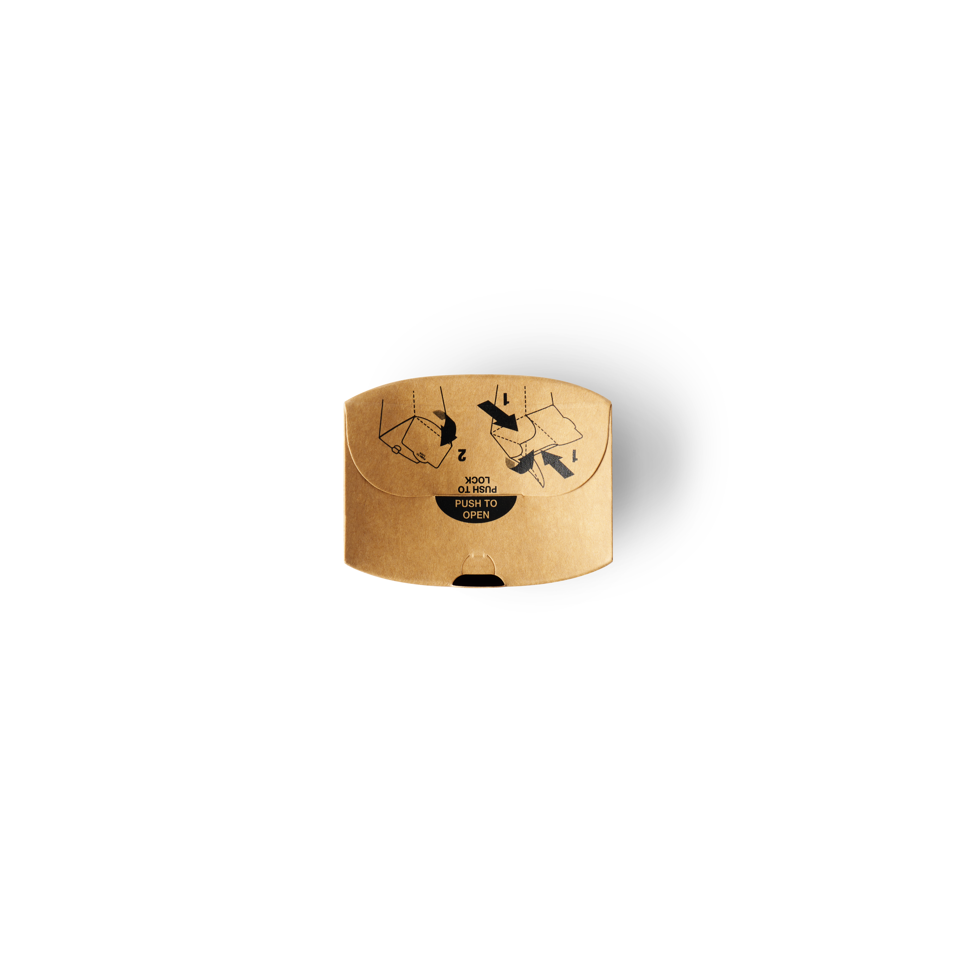 4oz Brown Kraft The Good Cup - 1000/Ctn