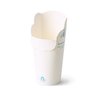12oz White Kraft The Good Cup - 1000/Ctn