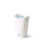 12oz White Kraft The Good Cup - 1000/Ctn