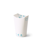 12oz White Kraft The Good Cup - 1000/Ctn