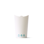 12oz White Kraft The Good Cup - 1000/Ctn