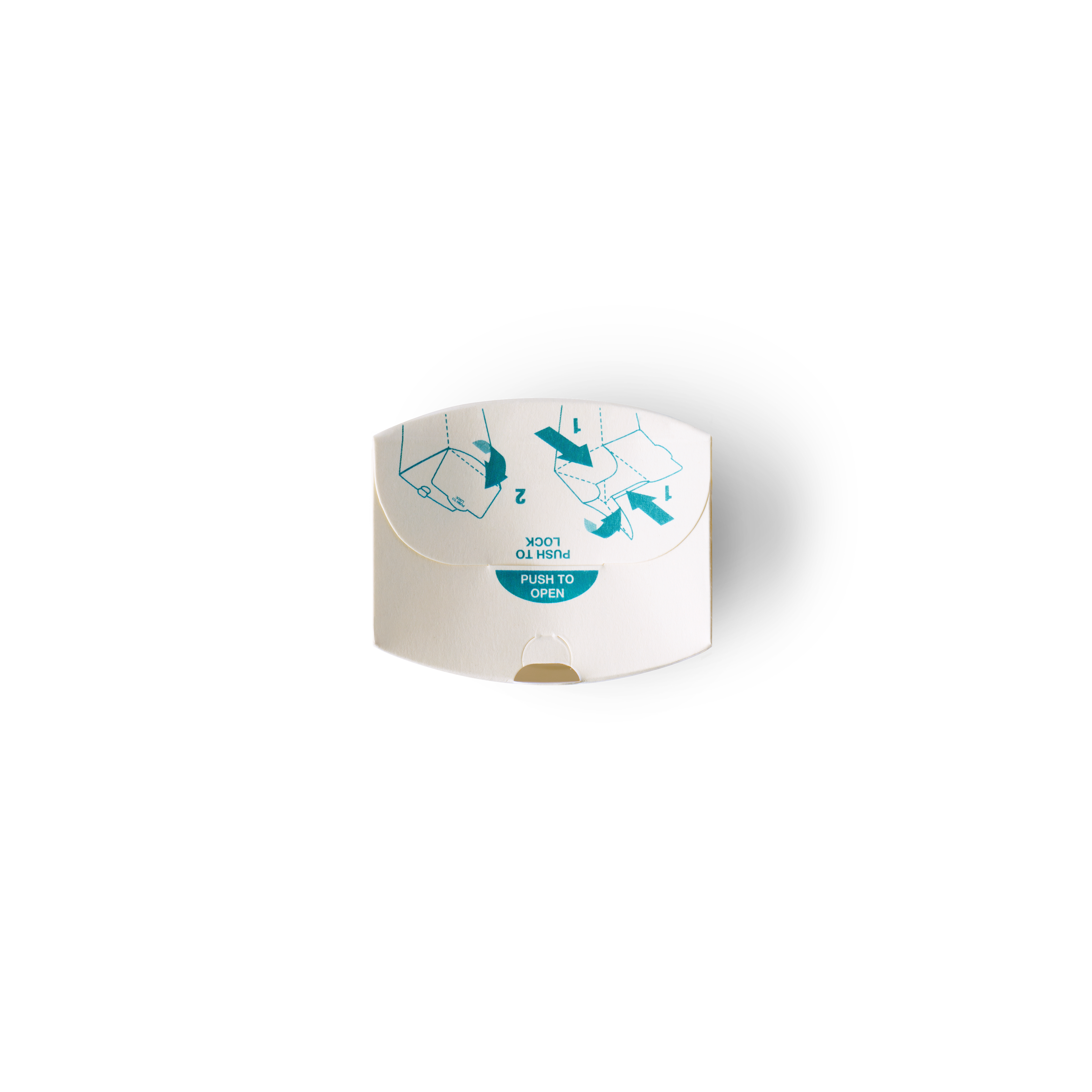 12oz White Kraft The Good Cup - 1000/Ctn