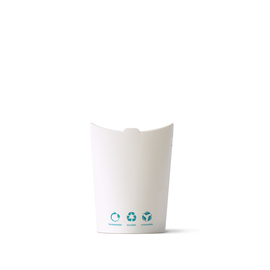8oz White Kraft The Good Cup - 1000/Ctn