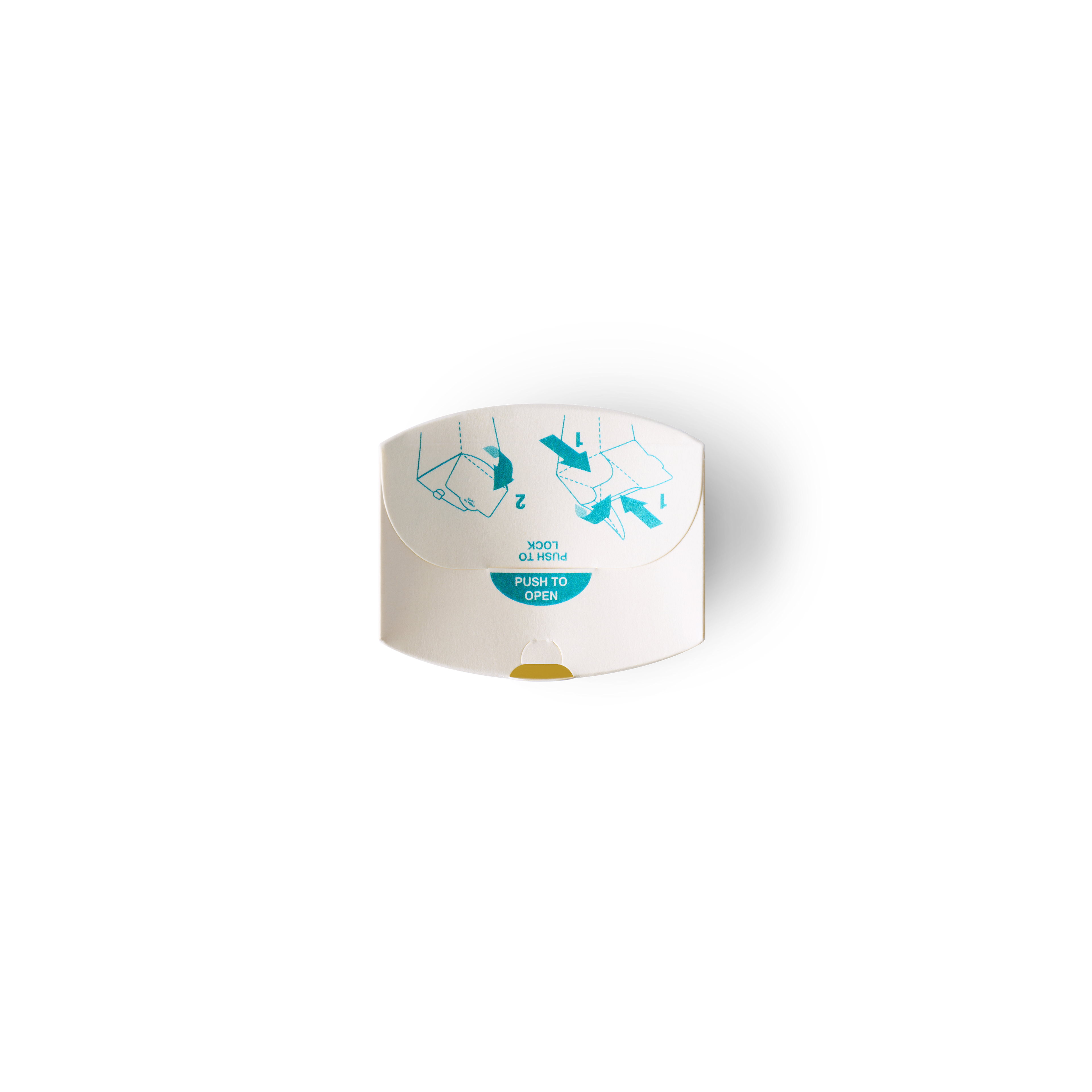 8oz White Kraft The Good Cup - 1000/Ctn